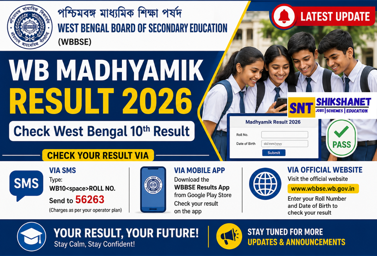 WB Madhyamik Result 2026